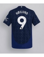 Manchester United Rasmus Hojlund #9 Vieraspaita 2024-25 Lyhythihainen